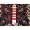 2'x3' Antiqued Heriz Re-creation Hand-Knotted Pure Wool Oriental Rug  - 48409 - Image 4