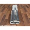 8'2"x9'10" Hand Woven Avant-Garde Stripe Design Flat Weave Kilim Organic Wool Reversible Oriental Rug  - 60121 - Image 6