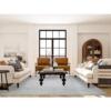 8'x9'7" Ivory, Natural Wool Hand Knotted, White Wash Peshawar, Oriental Rug  - 73110 - Image 3