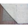 8'x9'7" Ivory, Natural Wool Hand Knotted, White Wash Peshawar, Oriental Rug  - 73110 - Image 6