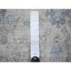 4'x6' Goose Gray, Hand Knotted, Afghan Angora Oushak with All Over Design, Natural Dyes, 100% Wool, Oriental Rug  - 73984 - Image 4