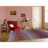 8'x9'10" Red Chiaroscuro Collection, Hand Knotted, Extra Soft Wool, Oriental Rug  - 79188 - Image 3
