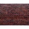 8'x9'10" Red Chiaroscuro Collection, Hand Knotted, Extra Soft Wool, Oriental Rug  - 79188 - Image 10