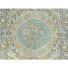 9'10"x12'9" Beige Vintage Persian Tabriz Hand Knotted Sheared Low Worn Wool, Shabby Chic Distressed Look Oriental Rug  - 81104 - Image 10